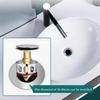Basin Drains Universal Metal Filter Valve Pop-up Drainer Waste Stopper Bathtub Strainer Plug Hair Catchers Bathroom Accessories