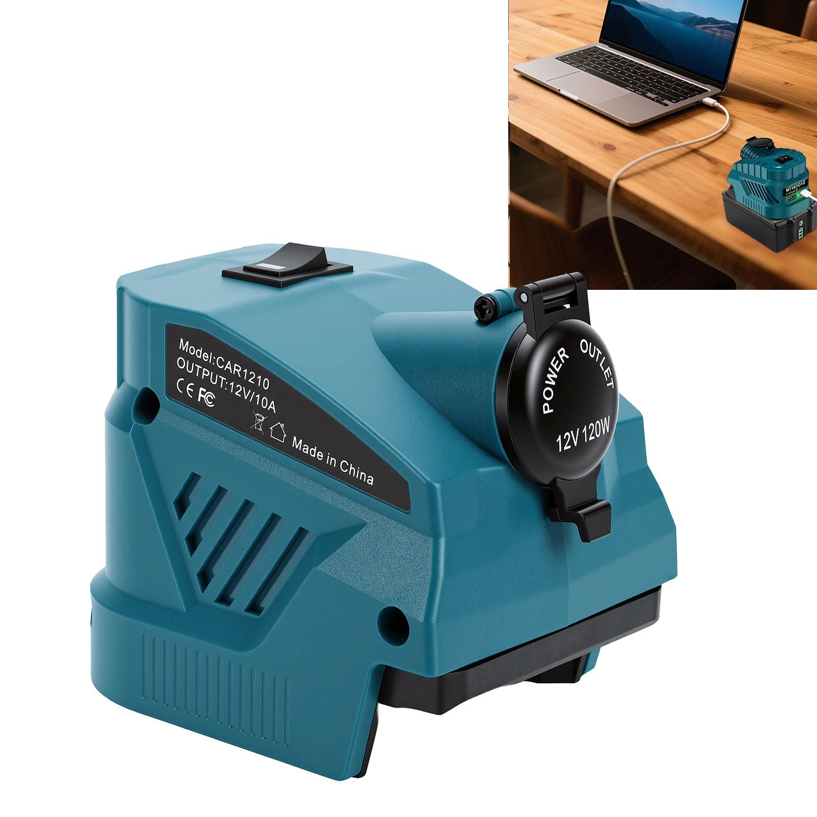 Adaptateur convertisseur de tension de batterie pour batteries 18V