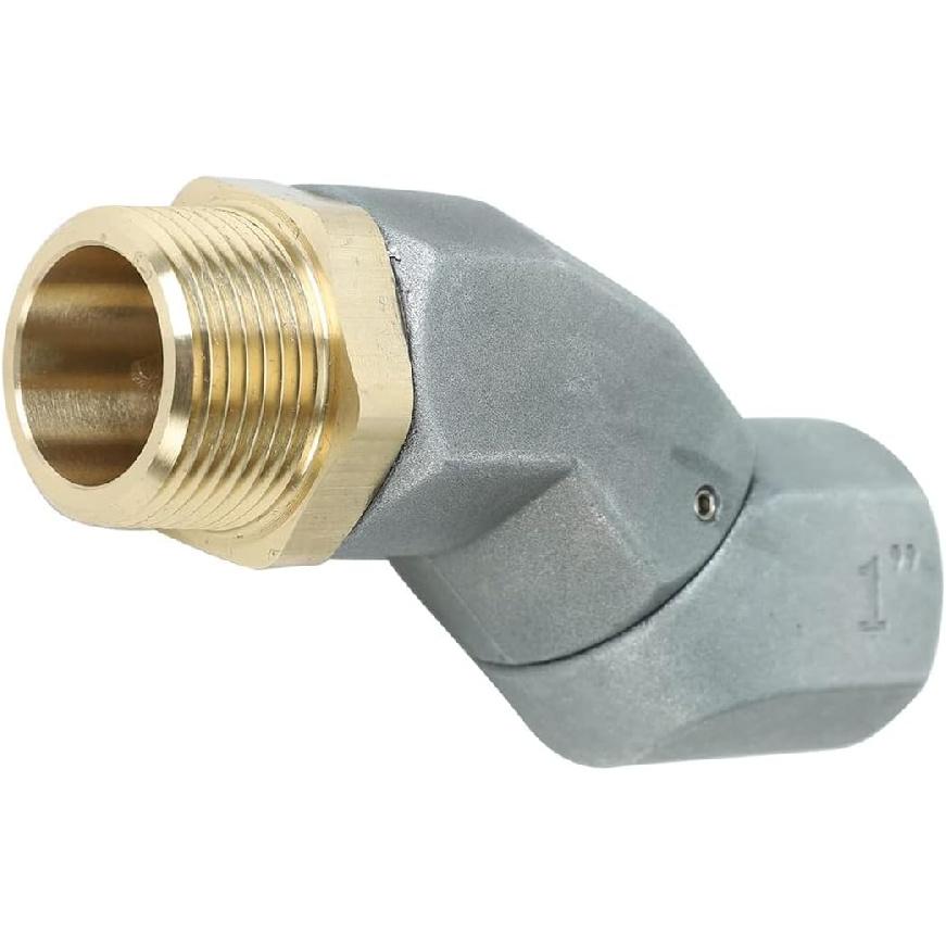 1" NPT Kraftstoffschlauch Drehanschluss Kraftstoffzapfpistole Drehbar 360 Drehend für Kraftstoffzapfpistole Mehrdimensionale Kraftstoff-Ebene Drehbar