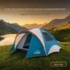 Lightweight Multi-Person Camping Tent with Vestibule - Windproof & Rainproof for Hiking & Outdoor Travel