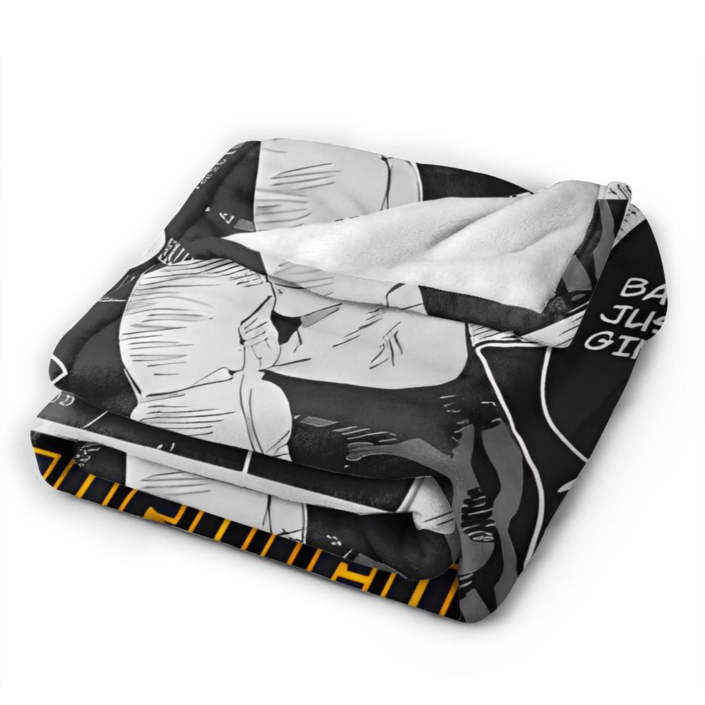 Anime Jujutsu Kaisen Toji Blanket Velvet Decoration Breathable Ultra-Soft Throw Blanket for Home Travel Bedspreads