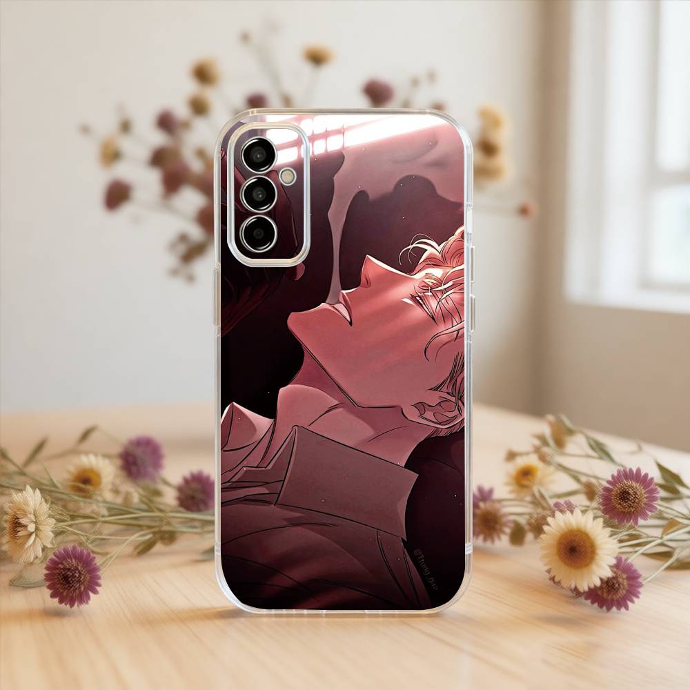 

R-roses and C-champagne Phone Case For SamsungA10,12,20,21S,30,31,40,50,51,52,70,71 Transparent Cover Samsung a40