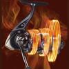 Fishing Reel All Metal Spinner Wheel Carp Raft Fishing Reel 2000-7000 Series Wheel Metal Spool Handle Jig Sea Fishing Tackles