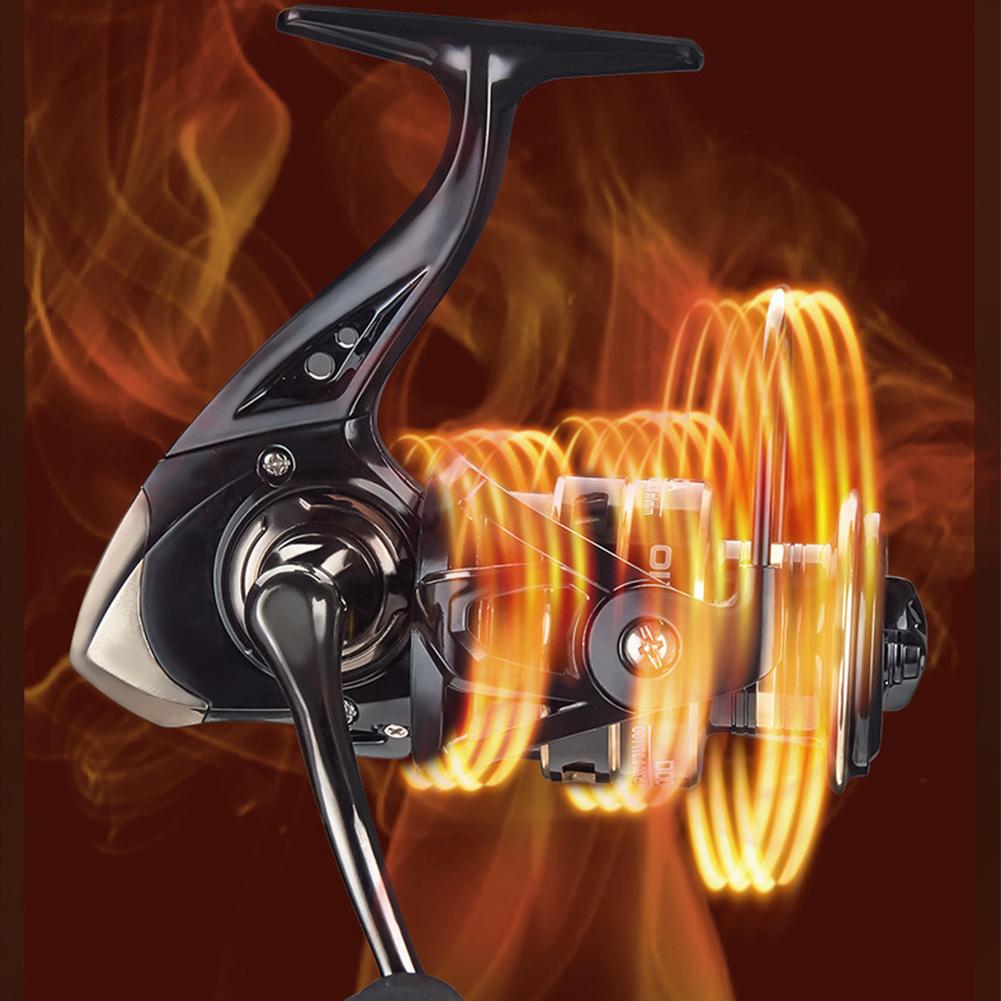 Fishing Reel All Metal Spinner Wheel Carp Raft Fishing Reel 2000-7000 Series Wheel Metal Spool Handle Jig Sea Fishing Tackles