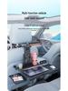 Car Travel Multifunctional Seat Back Table: Adjustable Cup Holder & Laptop Stand for Adults & Kids