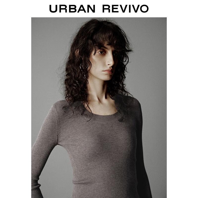 UR Women's 2025 Autumn Slim-Fit Knit Top UWM950099