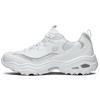 Skechers D'Lites 1.0 Low Running Shoes Grey/White 666090-WLGY