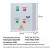Customizable Motor Starter for Single/Three-Phase Fan & Water Pump Control with High Voltage Distribution.