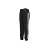 Striped Knit Joggers Women Bottoms Black S97113