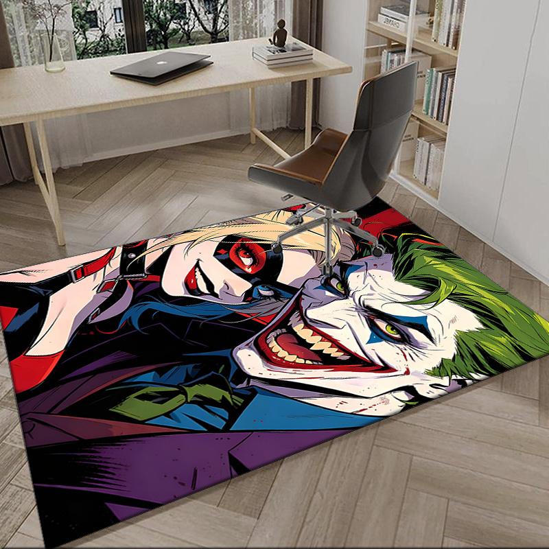 Jo-ker's Dark Saga Carpet, Kitchen Rugs, Yoga Mat, Non-Slip Mats, Rug for Bathroom, Living Room Bedroom, Camping Rugs Christmas Gift