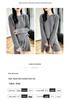 24 Autumn/Winter Women's Ribbed Hooded Sweatshirt & Wool Shorts Set