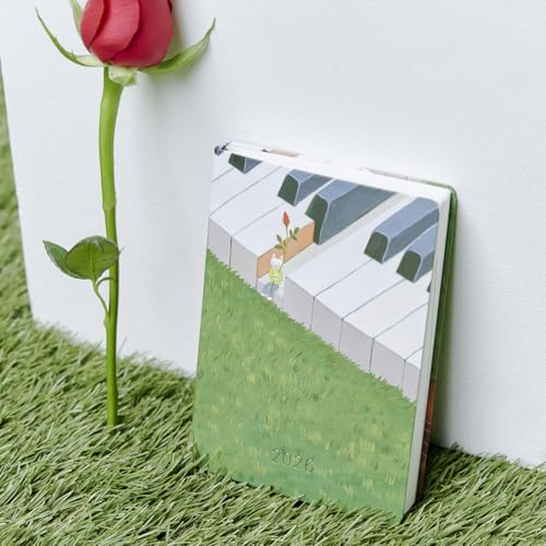 Hobonichi Techo 2026 HON English version Hiroko Kubota/Waiting for chords [A6/1 page per day/January/Starts on Monday]