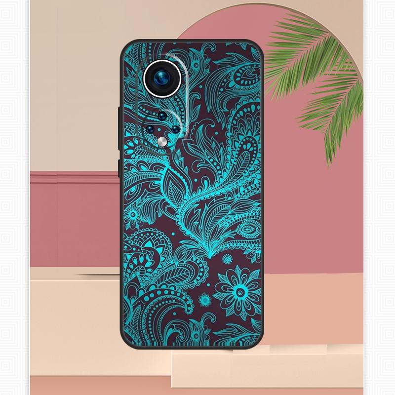 Paisley Pattern Case For Honor Magic 7 Lite 5 6 8 Pro Honor 400 200 X9c X9b X9a X8b X8a X8c 50 70 90 Cover