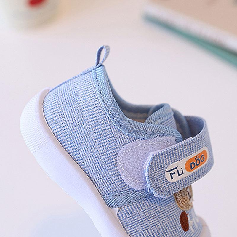 Spring/Autumn Baby Shoes 0-1-2 Years Old, Walking Shoes for Boys and Girls, Squeaky Shoes, Infant Shoes with Sound, Soft-Soled Shoes.