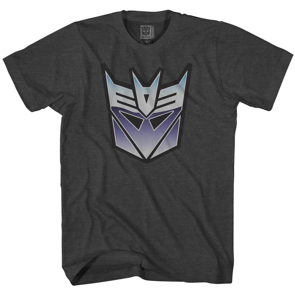 Transformers Decepticons Distressed Symbol Officially Licensed Adult T-shirt