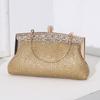 Shinny Luxury Clutch Bag Glitter Wedding Evening Bags with Rhinestone Shoulder Bags Small Handbags Hobos Fashion Party Purse