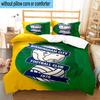 3pcs Birming-ham Football Club Printed Bedding Set Duvet Cover Closure Includes 1 Duvet Cover & 2 Pillowcases Bedding Sets Home Decor Gifts