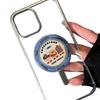 Korean-Style Cartoon Magsafe Magnetic Phone Holder with Retractable Airbag for Selfies
