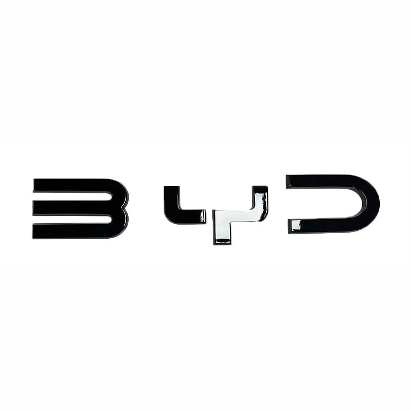 Per BYD Sealion 7 Sea lion 07 Plastica per Styling Emblema Posteriore Distintivo Griglia Anteriore Decalcomanie di Alta Gamma Decorazione Esterna Auto