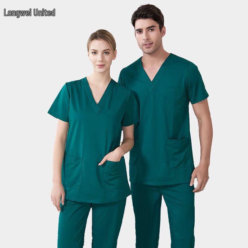 Унисекс хлопковый костюм для scrubbing L