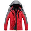 Men's Winter Windproof Fleece-Lined Cotton Jacket - Thickened Outerwear for Outdoor Cold-Weather Protection