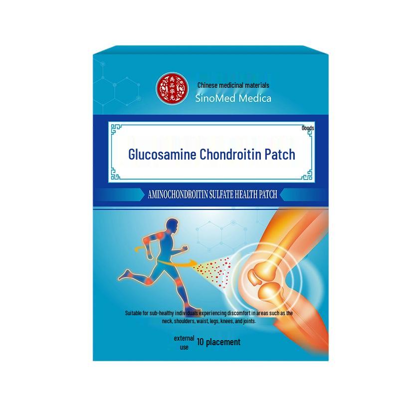Guoyao Joint Care Glucosamine Chondroitin Soothing Patch for Knee, Cervical & Lumbar Discomfort