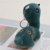1Pcs Cute Color Matching Small Dinosaur Plush Toy Doll Stuffed Animallittle Pendant Clothing Bag Accessories 13cm