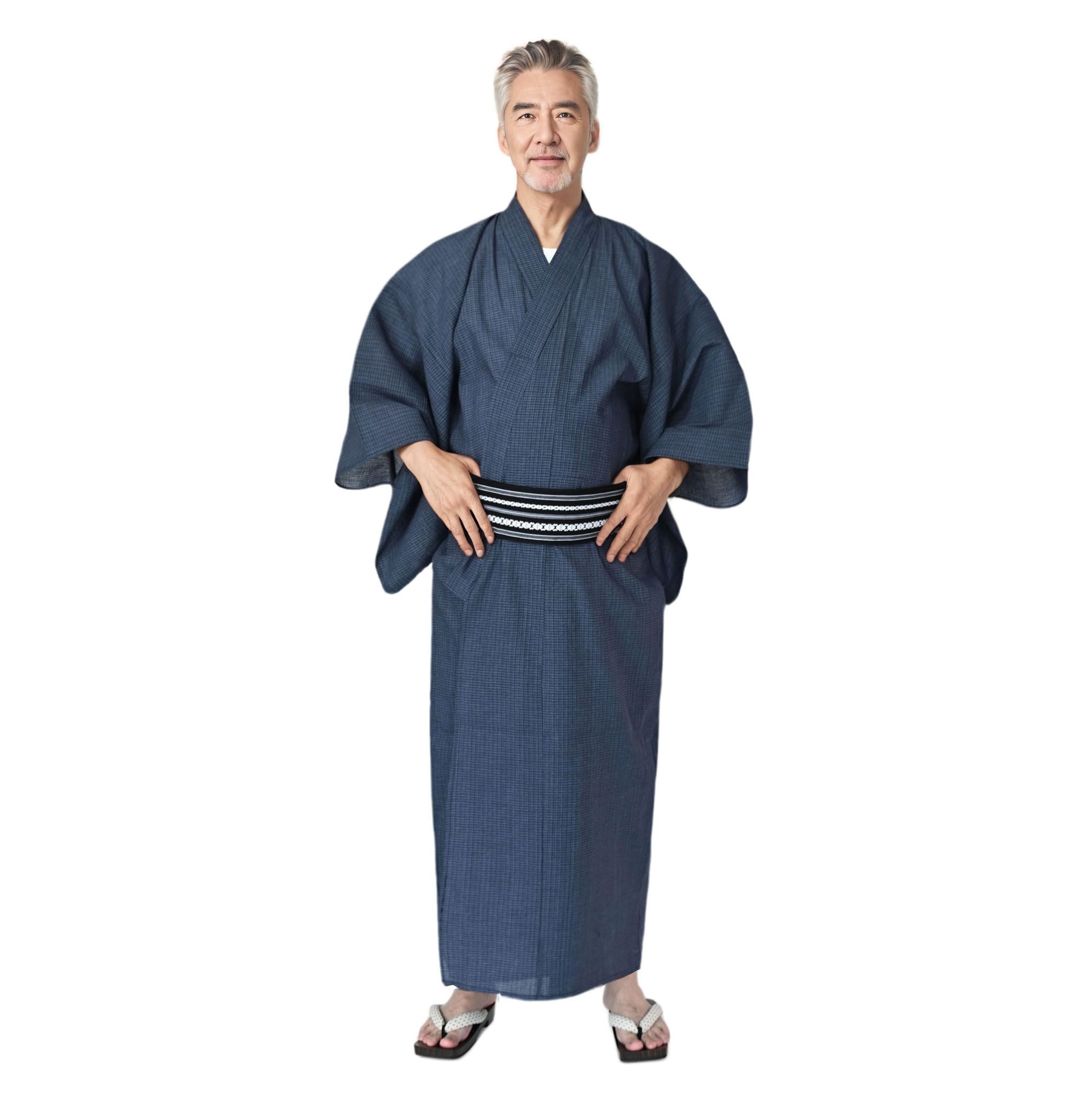 

Юката FBA [HOHO AYUMU] Мужская (Отдельный предмет) [Узор B] [Размер L]