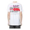 OFF WHITE SS20 T Shirts Men's White Crew Neck Moderate Straight Fit OMAA027S201850060188