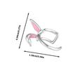 Adorable Rabbits Ear Bone Ear Cuffs Alloy Accessories Comfortable Wear for Casual or Formal Occasions