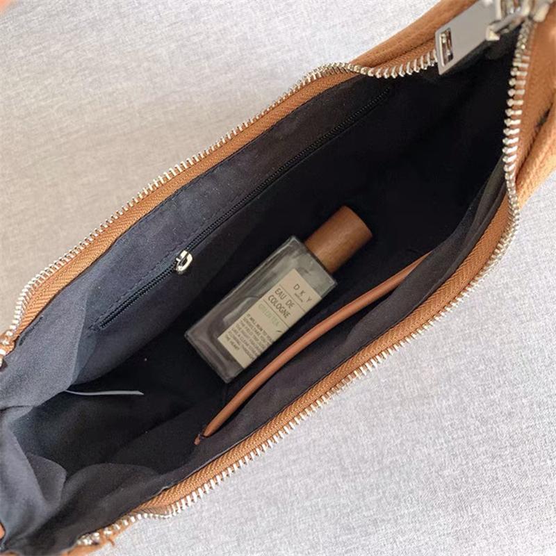 Girls Designer Women Cool Yogodlns Underarm Bag Soft Pu Leather Hobo Bag Small Shoulder Bags Retro Female Fashion Purse Handbags