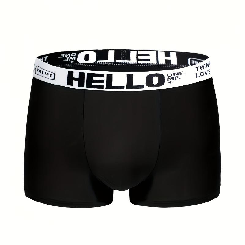 Men'S Boxer Shorts Featuring a Stylish Design, Breathable And Comfortable, Suitable for Casual Or Athletic Wear