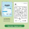 Focus Maze Puzzle Book for Kids: Enhance Attention & Thinking Skills