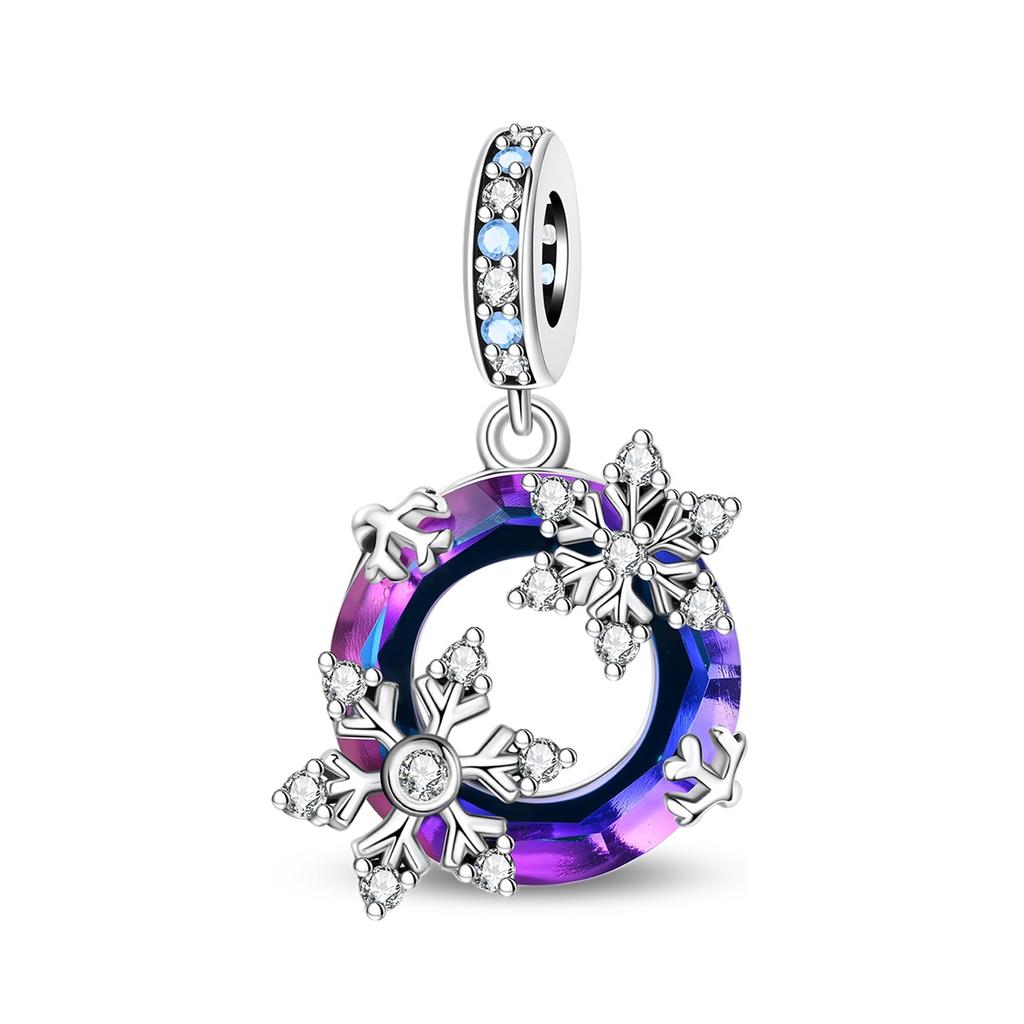 New Christmas Snowman Compatible with Original Bracelet Necklace DIY Jewelry Christmas Gift