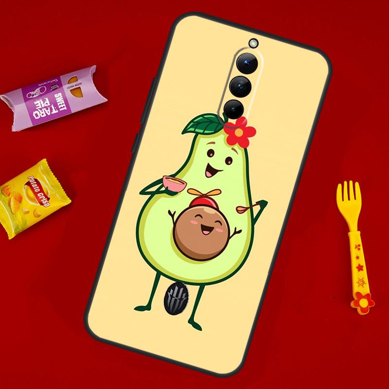 Cute Avocado Fruits Case For ZTE Nubia Red Magic 10 Air 6 6S 7S For Red Magic 11 10 9 8 8S 9S 10S Pro Plus Cover