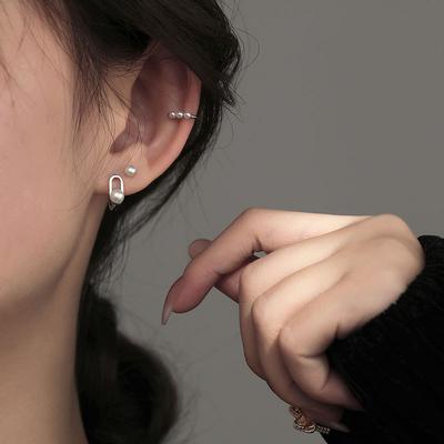 Pearl Earrings Korean Style High-end Ear Buttons for Women New Trendy