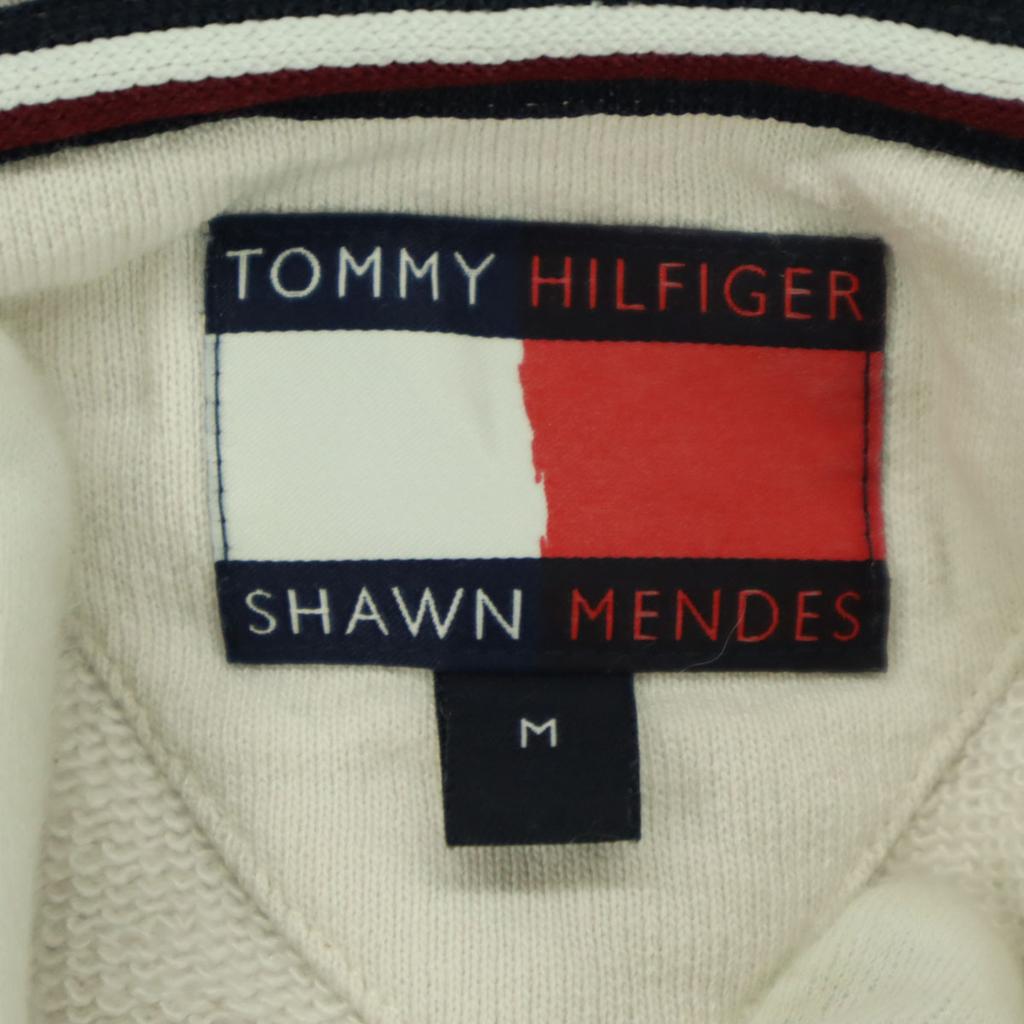 Tommy Hilfiger SHAWN MENDES Collaboration Long Sleeve Short Length Sweatshirts Women Used