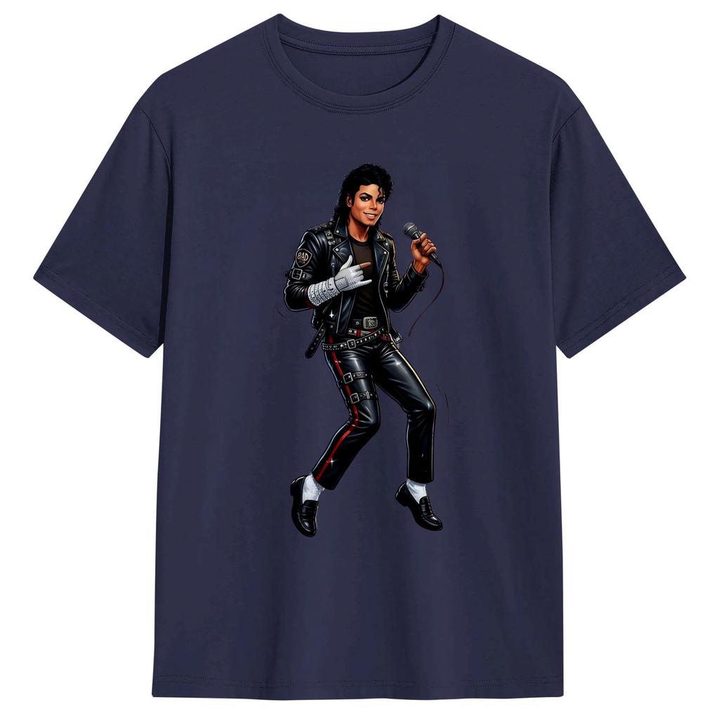Streetwear T Shirt Beach MMichael JJackson Star Popular T Shirts Pure Cotton Tshirt for Unisex Y2K Retro Short Sleeve Tops