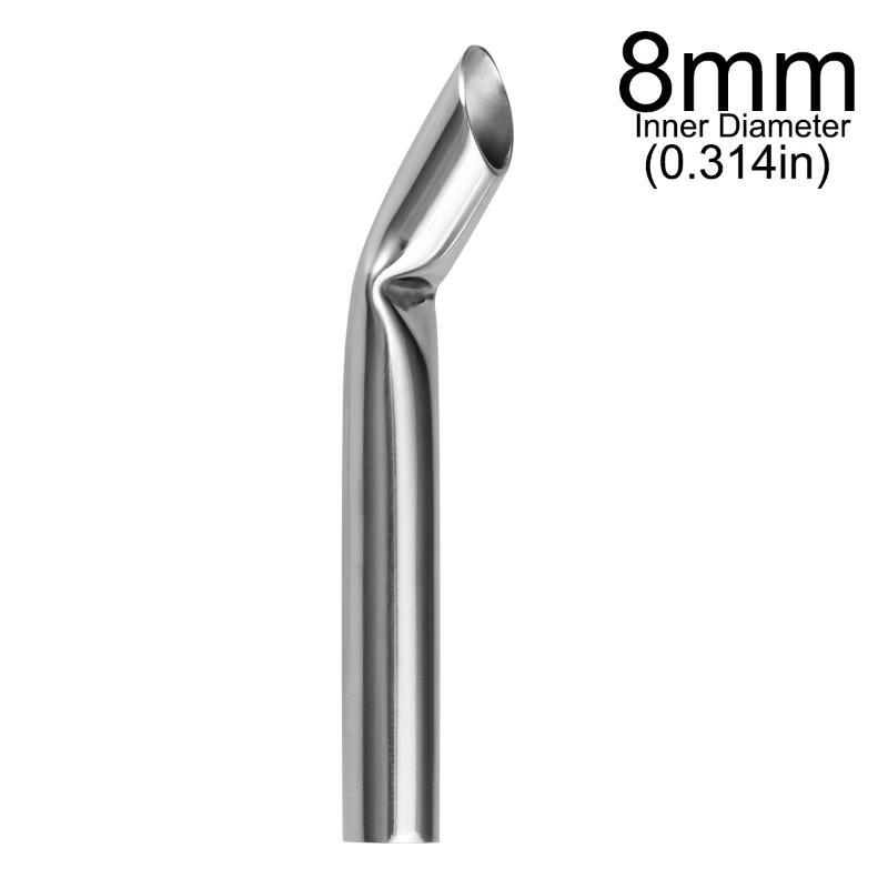 1 Pezzo Tubo Ricevitore per Piercing in Acciaio Inossidabile Strumento Sicuro per Piercing al Corpo per Piercer Novizio Professionista
