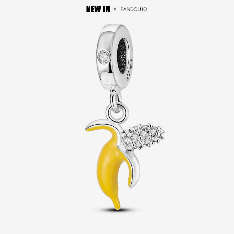 Brand Latest Arrival Yellow Series Animal Shape Charm Bead Component Bead Components Compatible With Pandach Authentic Original Bracelet High Quality
