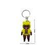 4Pcs  Model Cute Kawaii Baby Doll Keychain Weird But Funky Handmade Black Baby Doll Keychain Funny Pendant Bag Charm