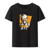 Funny Bitcoin Tshirt For Unisex Short Sleeve Btc Original Recipe Cryptocurrency Top Crypto Blockchain Style Leisure Tops Hipster