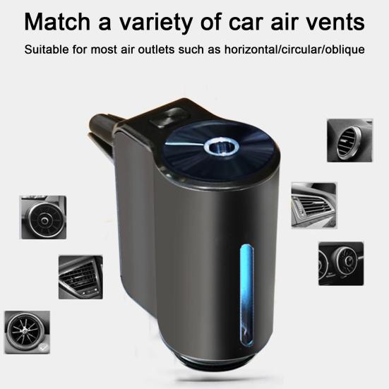 

Yousheng Smart Car Air Freshener Essential Oil Diffuser Adjustable Compact Size Easy to Install Intelligent Car Interior Aroma Device