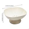Draining Fruit Bowl Large Multi -purpose Special Panels Snack Candy Plate Container