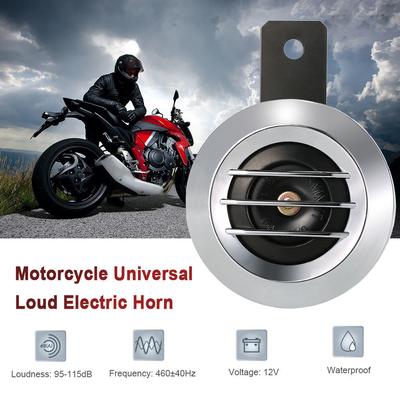 DC 12V 1,5A 105dB Uniwersalny wodoodporny motocykl okrągły elektryczny klakson