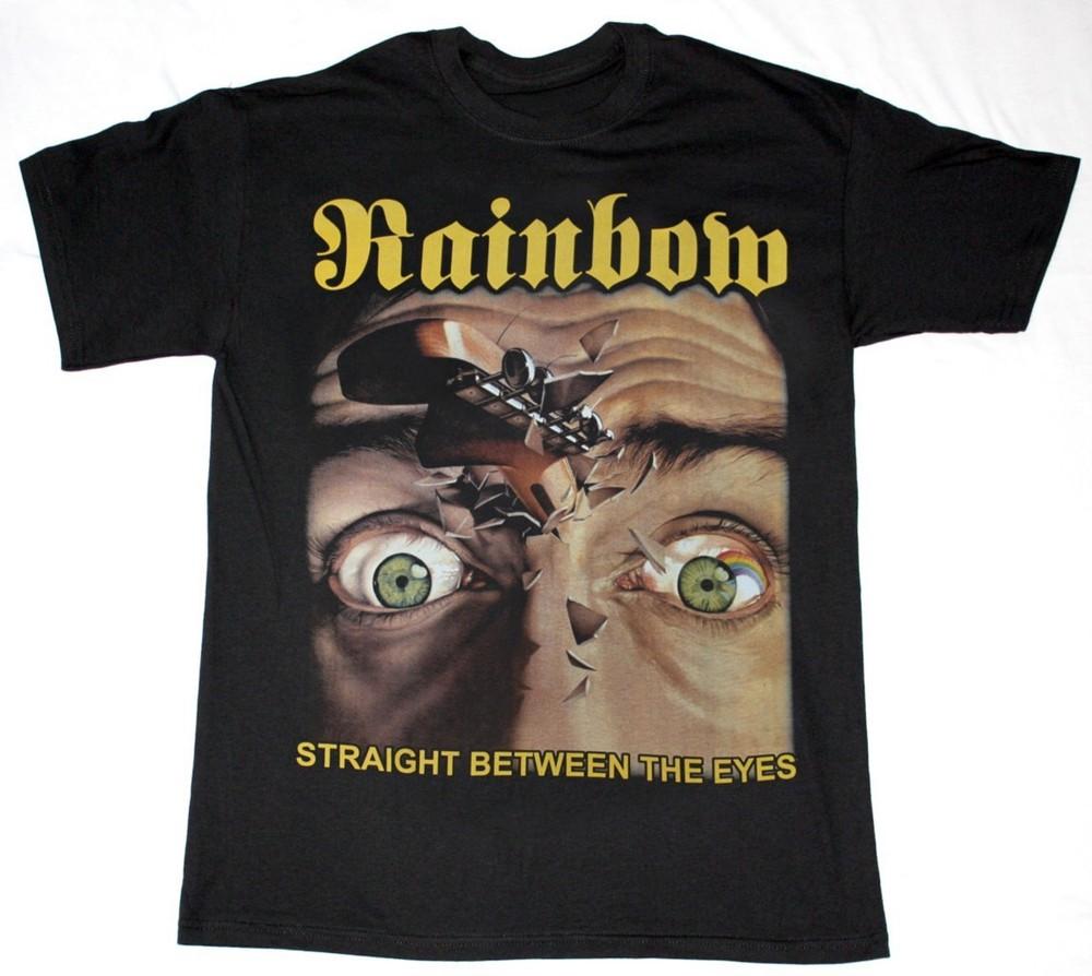 RAINBOW STRAIGHT BETWEEN THE EYES Shirt Classic Black Unisex S-4XL 1P0683 Unisex T-Shirt XL