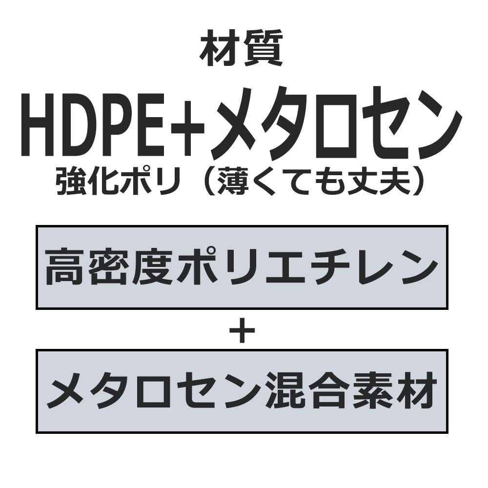 Garbage Bags 120L 100 Pieces Translucent Plastic Bags Box Type Thick Mart Carefully Selected Garbage 0.02mm [Bedouin Bags] (100)