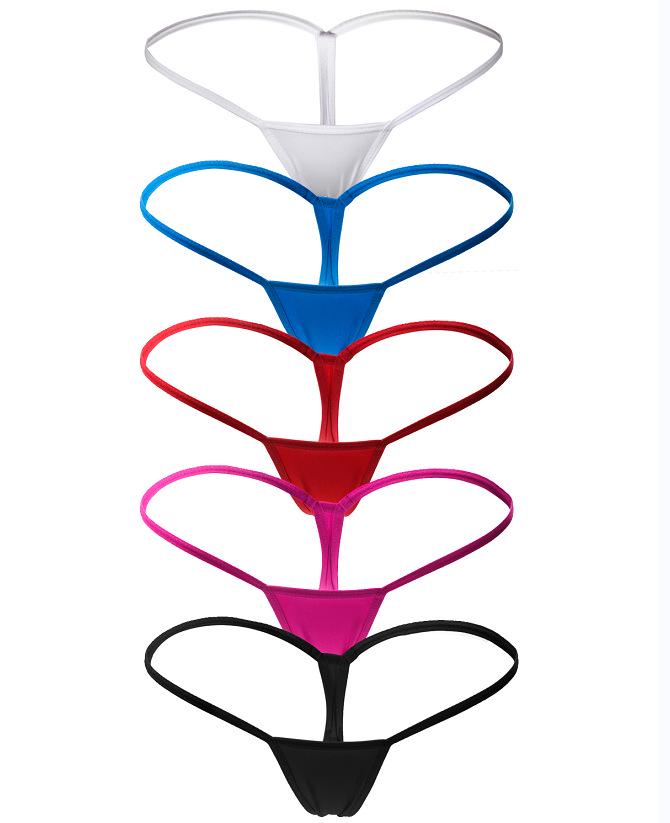 

Сексуальные стринги из молочного шелка в европейском стиле для женщин S