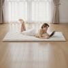 Japanese Tatami Mat, Twin Size Foldable Japanese Tatami Mattress, Futon Mattress with Storage Bag & Fastener, 9-Layer Floor Mat for Sleeping, Dorm,