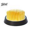Floral Stem Organizer with Fixing for Stainless Arrangement Flower Frog Steel Pins Tool Rubber Base Arranging Ikebana Moribana Vases